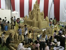 Kids Making Castle